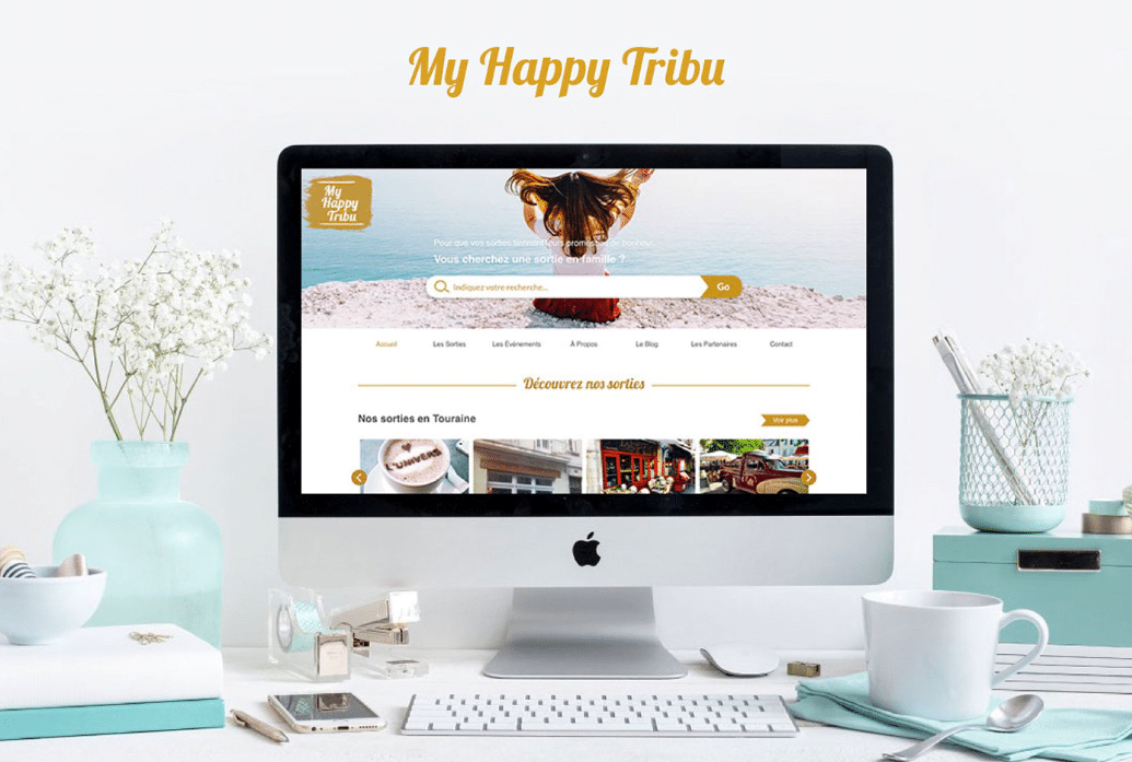 Projet webdesigner MyHappyTribu